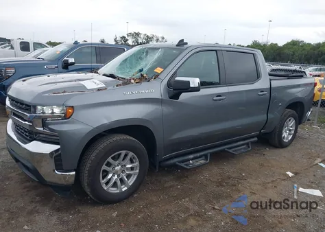 2021 Chevrolet Silverado 1500 2Wd Short Bed Lt z USA, uszkodzony, nr VIN 1GCPWCEDXMZ149169